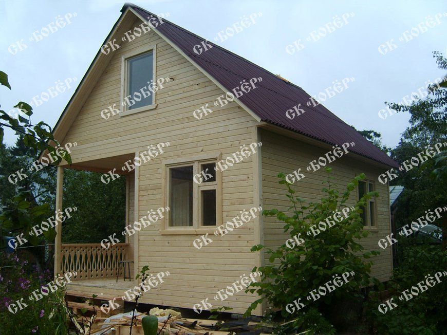 Каркасный дом 5x6 в Высочках