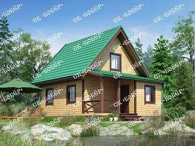 Дом из бруса 6х8