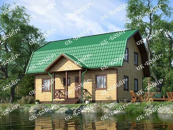 Дом из бруса 7х9